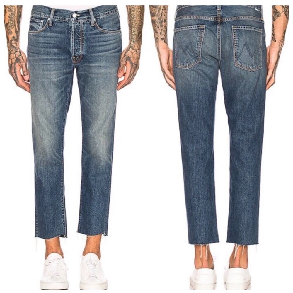 NWT Mother The Neat Ankle Step Men’s Jeans Bootcamp Straight Button Fly Size 30